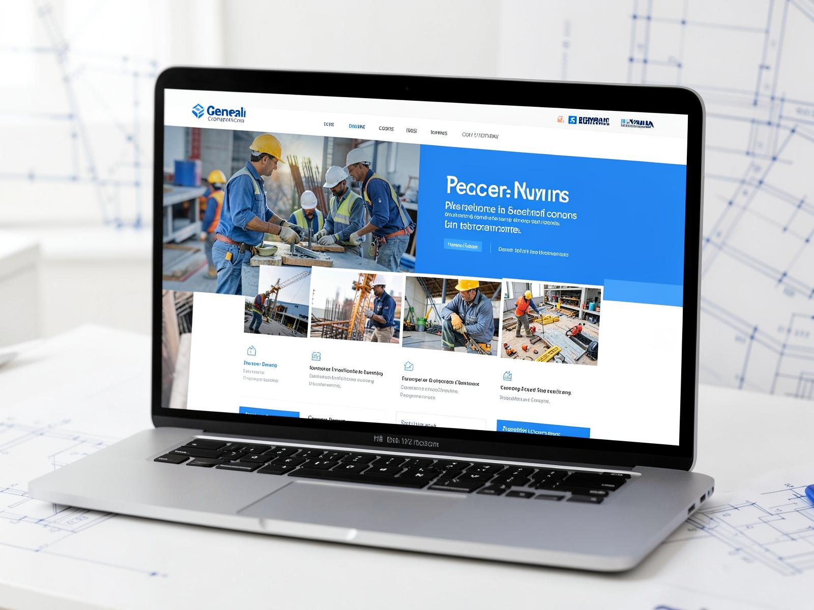 Construction Website Demo